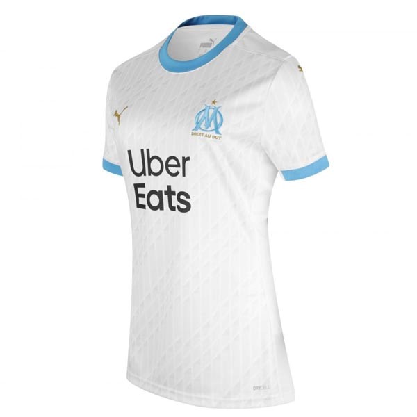 Heimtrikot Marseille Damen 2021-2022 Günstige Fußballtrikots